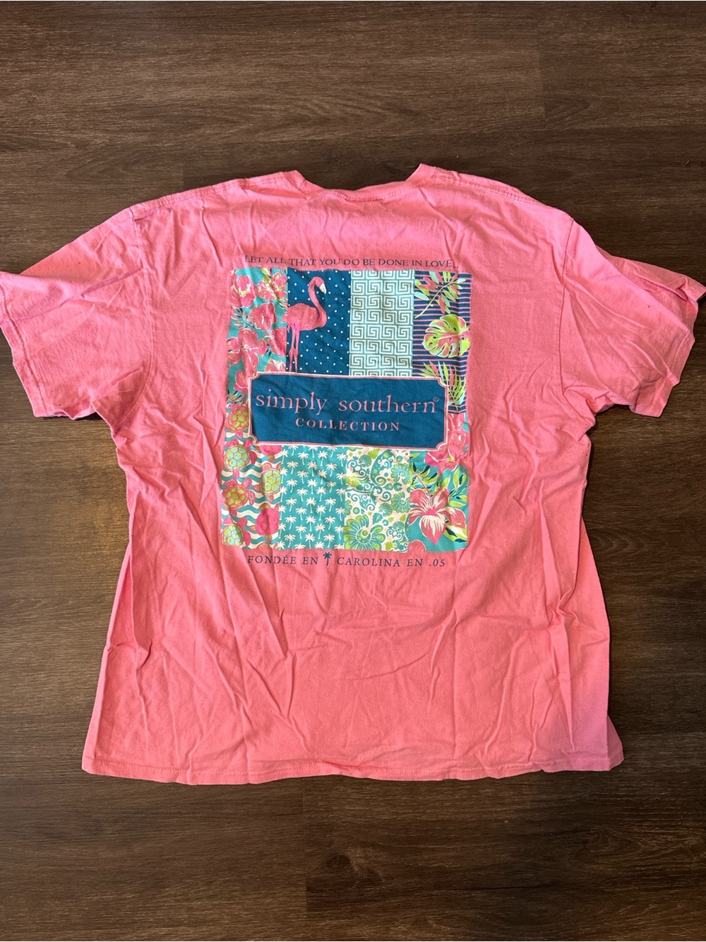 Simply Southern Pink Short-Sleeve Graphic Tee
